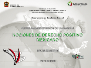 05 Nociones de Derecho Positivo Méxicano