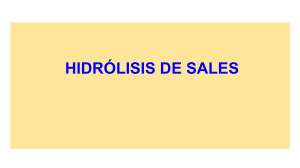  HIDRÓLISIS  DE SALES-01Q-PROBLEMAS