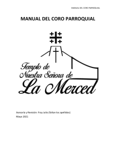 Manual del Coro Parroquial