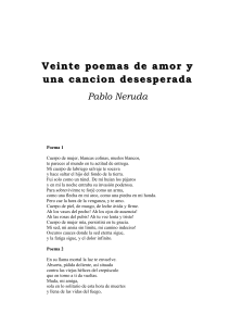 Neruda, Pablo - 20 Poemas De Amor Y Una Cancion Desesperada