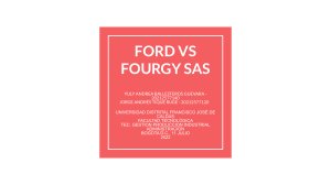FORD VS FOURGY SAS