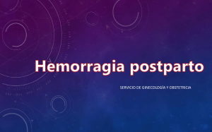 Hemorragia postparto