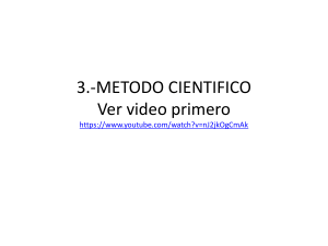 METODO CIENTIFICO-CLINICO