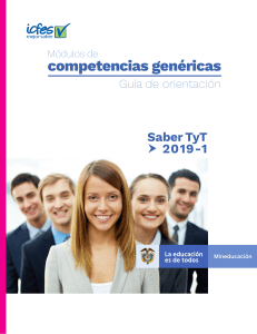 Guia de orientacion modulos de competencias genericas saber tyt 2019-1