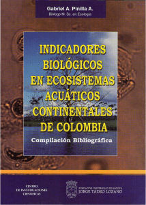 Indicadores biologicos en ecosistemas co