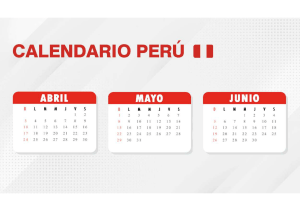 calendario 2022 abril - junio