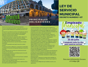 trifolear Ley De Servicio Municipal