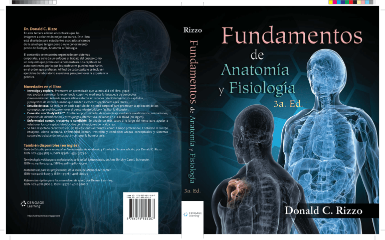 Fundamentos De Anatomia Y Fisiologia Rizzo