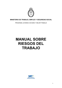 01. SRT MANUAL SOBRE RIESGOS DEL TRABAJO