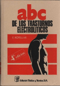 ABC de los Liquidos y Electrolitos. Rotellar