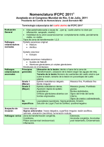 IFCPC 2011 Terminología colposcópica