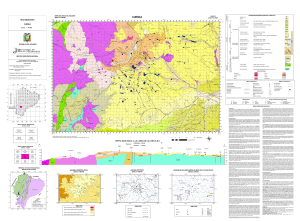 7.-Hoja geológica Cuenca (versión actual) -  escala 1 100.000