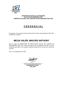 SEC. DE PROYECCIÓN SOCIAL-MAICKIE ANTHONY MEJIA VALER