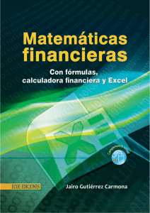 Matematicas financieras Contabilidad
