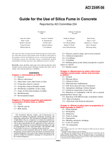 ACI 234R-06 Guide for the Use of Silica Fume in Concrete MyCivil.ir