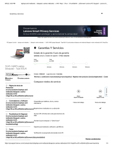 laptops and netbooks    ideapad s series netbooks    s145 14api    81uv    81uv00ahlm    pf2xvwwn Lenovo PC Support - Lenovo Support CO