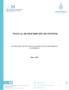 Manual Honduras