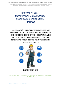 1. Informe sobre salud y seguridad en el trabajo diciembre