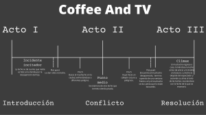 Coffe and tv