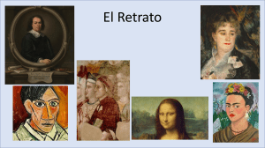 EL RETRATO. Historia del retrato