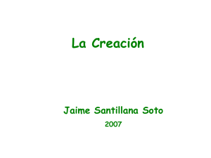 CREACIÓN