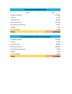 COTIZACION FINCAS VECINAS