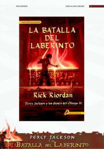 4- Percy Jackson Y La Batalla del Laberinto - Rick Riordan(2)