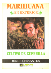 Cultivo de Guerrilla - Jorge Cervantes