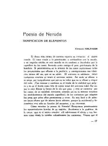 Poesía de Neruda