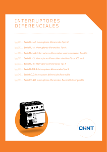 Chint Catálogo2021 APARAMENTA MODULAR - INT. DIFERENCIALES