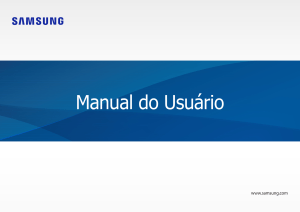 User manual portuguese Brazil