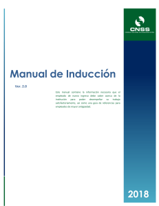 2018 Manual de Inducción