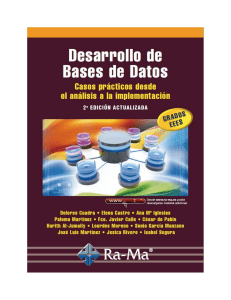 Desarrollo de Bases de Datos - Dolores Cuadra Fernández