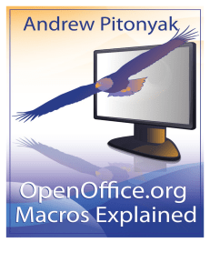 Pitonyak, A. (2016). OpenOffice.org Macros explained