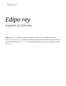 Edipo rey - Wikipedia, la enciclopedia libre