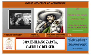 Unidad Didáctica Emiliano Zapata
