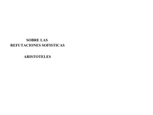 Refutaciones sofisticas-Aristoteles