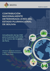 CND Bolivia 2021-2030