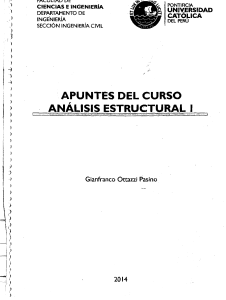 Apuntes del curso Análisis Estructural I (2014) - G. Ottazzi