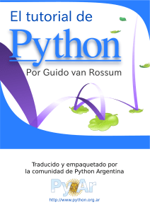 Tutorial de python 3 - Guido Van Rossum