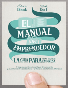 el manual del emprendedor - steve blank