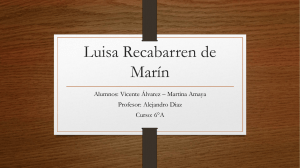 Luisa Recabarren de Marín