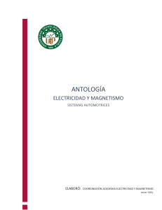 ANTOLOGIA ELECTRICIDAD Y MAGNETISMO