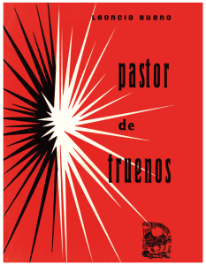 Pastor de truenos - Leoncio Bueno