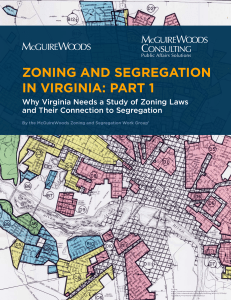 Zoning And Segregation In Virginia Study: Part 1
