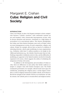 cuba, religion and civil society