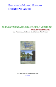 COMENTARIO NUEVO COMENTARIO BIBLICO SIGL