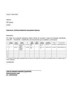 PROFORMA PROCESO NOVEDADES RADICACIONES (1)