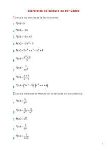Ejercicios de derivadas2