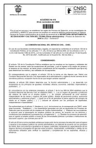 acuerdo no.410 del 30 de noviembre de 2022 secretaria departamental de educacion y cultura del tolima